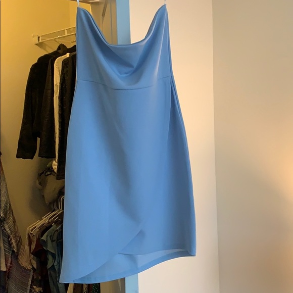 baby blue body con dress - Picture 2 of 2